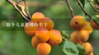 取个儿童影楼的名字