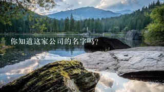 你知道这家公司的名字吗？